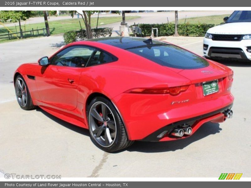 Caldera Red / Jet 2016 Jaguar F-TYPE R Coupe