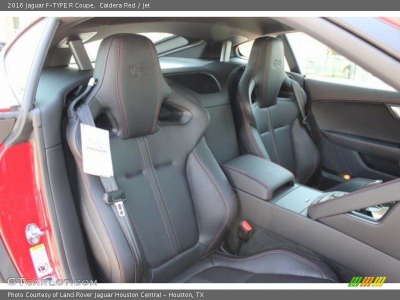 Front Seat of 2016 F-TYPE R Coupe