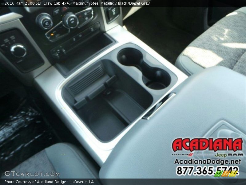 Maximum Steel Metallic / Black/Diesel Gray 2016 Ram 2500 SLT Crew Cab 4x4