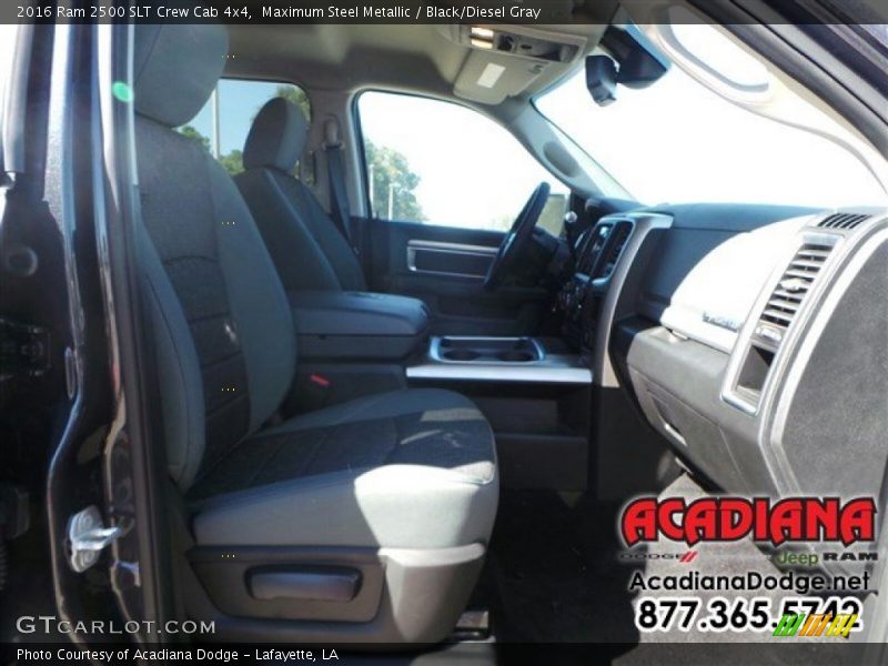 Maximum Steel Metallic / Black/Diesel Gray 2016 Ram 2500 SLT Crew Cab 4x4