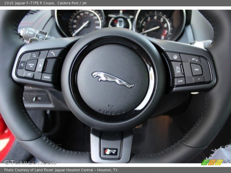 Controls of 2016 F-TYPE R Coupe