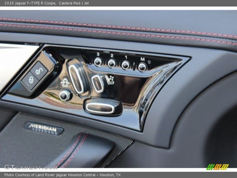 Controls of 2016 F-TYPE R Coupe