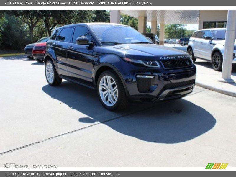Loire Blue Metalllic / Lunar/Ivory 2016 Land Rover Range Rover Evoque HSE Dynamic
