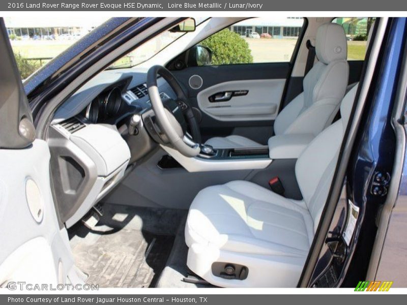 Front Seat of 2016 Range Rover Evoque HSE Dynamic