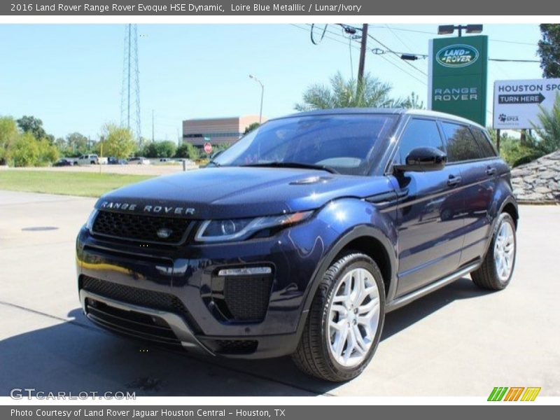 Loire Blue Metalllic / Lunar/Ivory 2016 Land Rover Range Rover Evoque HSE Dynamic