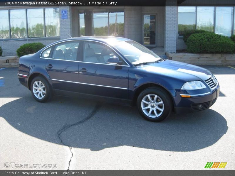 Shadow Blue Metallic / Grey 2004 Volkswagen Passat GLS Sedan