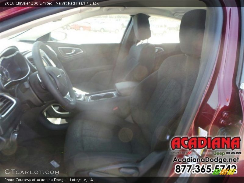 Velvet Red Pearl / Black 2016 Chrysler 200 Limited