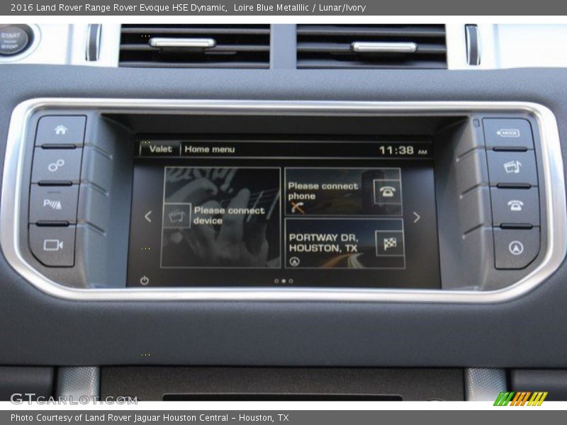 Controls of 2016 Range Rover Evoque HSE Dynamic