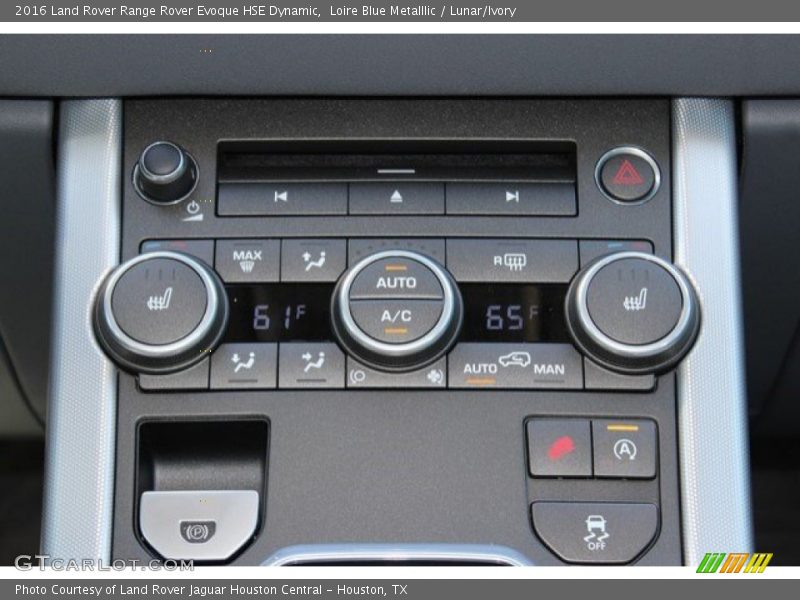 Controls of 2016 Range Rover Evoque HSE Dynamic