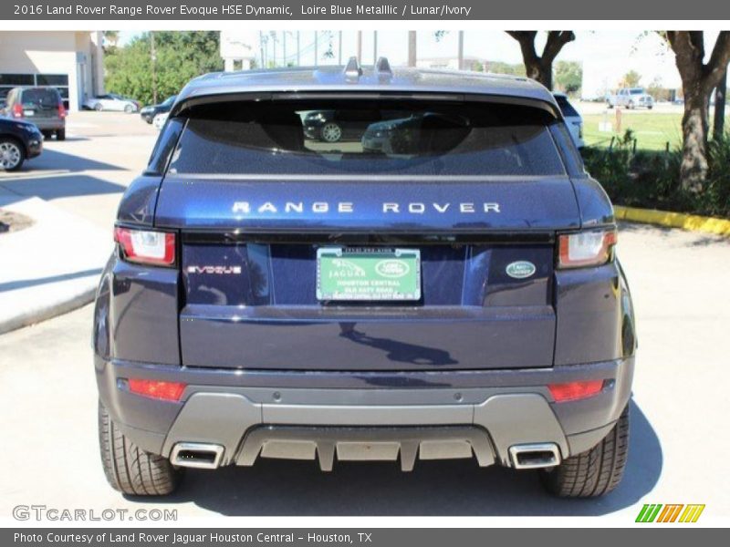 Loire Blue Metalllic / Lunar/Ivory 2016 Land Rover Range Rover Evoque HSE Dynamic