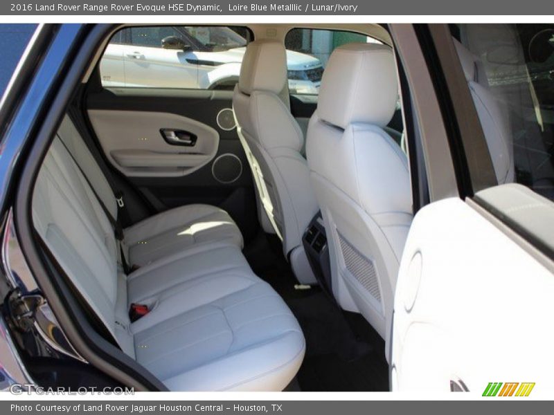 Rear Seat of 2016 Range Rover Evoque HSE Dynamic