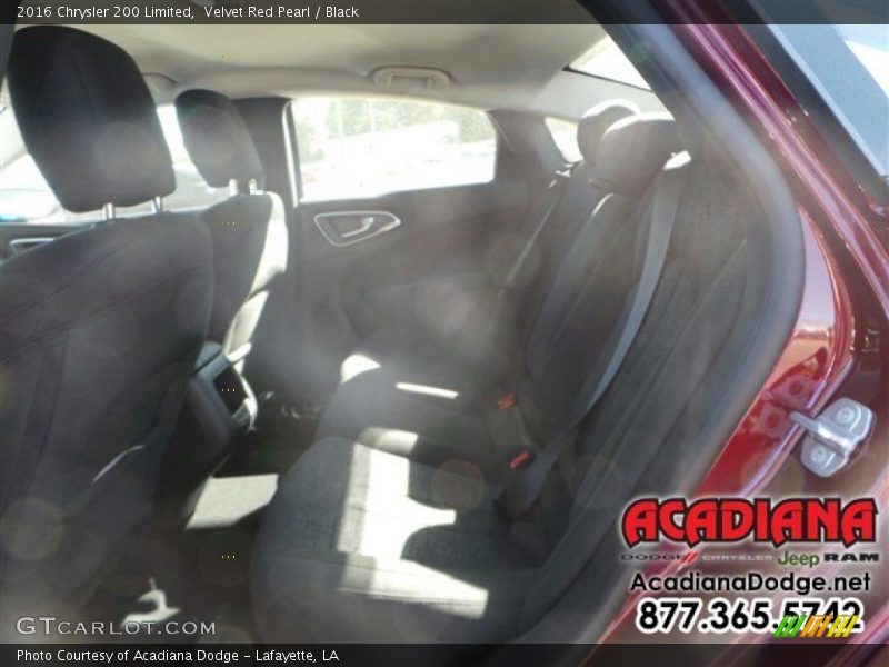 Velvet Red Pearl / Black 2016 Chrysler 200 Limited