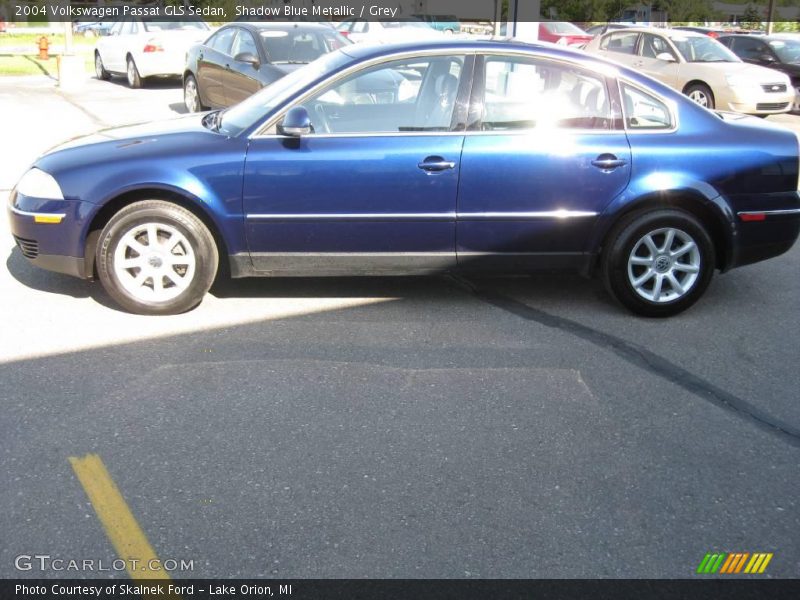 Shadow Blue Metallic / Grey 2004 Volkswagen Passat GLS Sedan