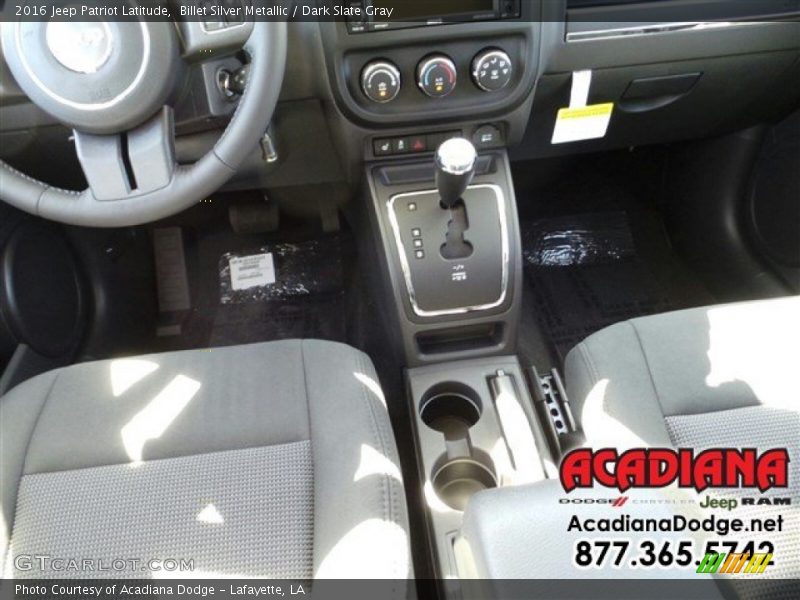 Billet Silver Metallic / Dark Slate Gray 2016 Jeep Patriot Latitude