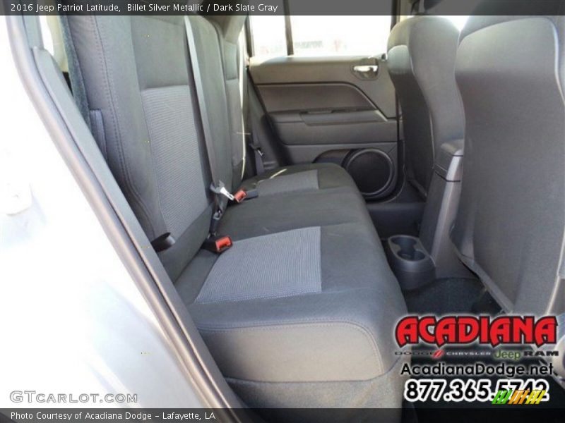 Billet Silver Metallic / Dark Slate Gray 2016 Jeep Patriot Latitude