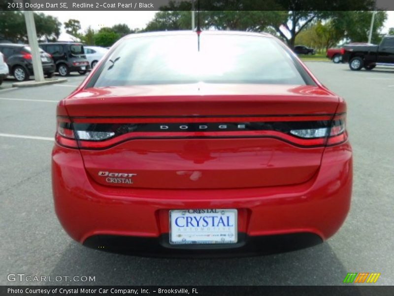 Redline 2-Coat Pearl / Black 2013 Dodge Dart SE