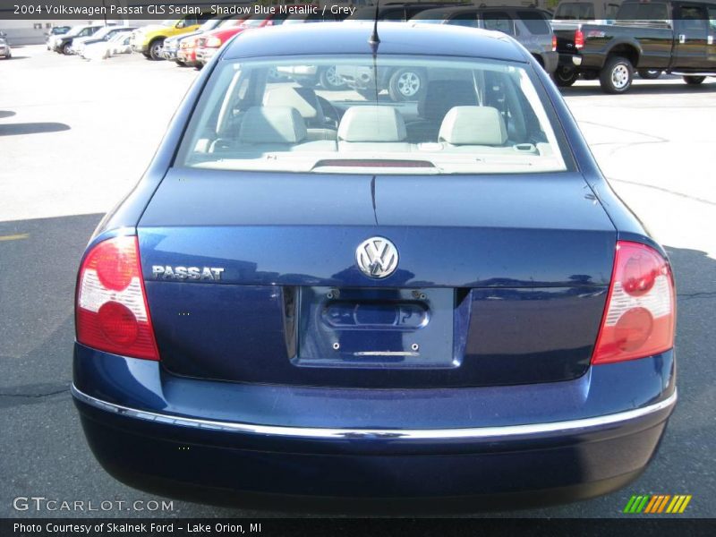 Shadow Blue Metallic / Grey 2004 Volkswagen Passat GLS Sedan