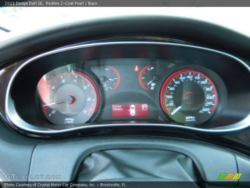 Redline 2-Coat Pearl / Black 2013 Dodge Dart SE