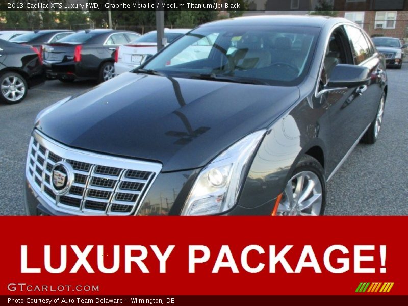 Graphite Metallic / Medium Titanium/Jet Black 2013 Cadillac XTS Luxury FWD