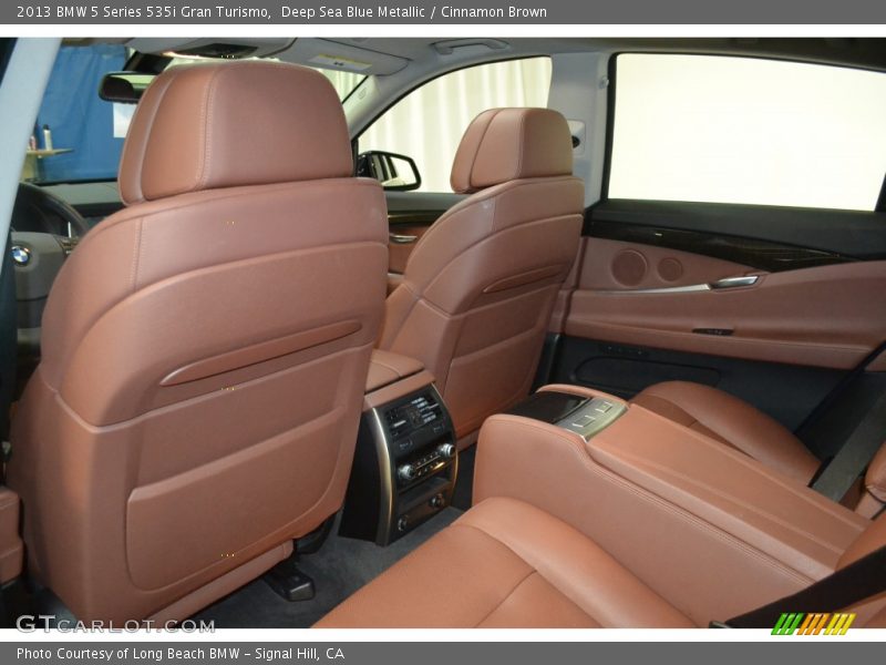 Deep Sea Blue Metallic / Cinnamon Brown 2013 BMW 5 Series 535i Gran Turismo