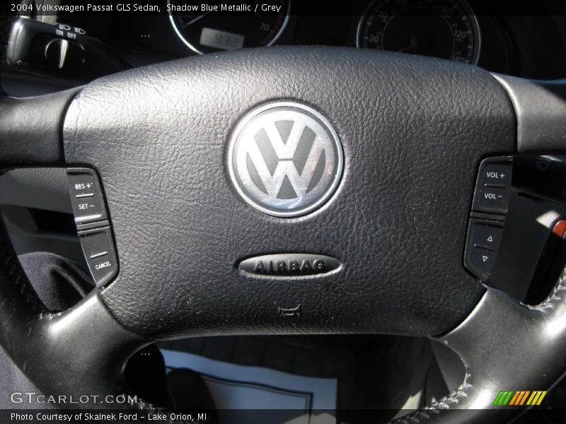 Shadow Blue Metallic / Grey 2004 Volkswagen Passat GLS Sedan