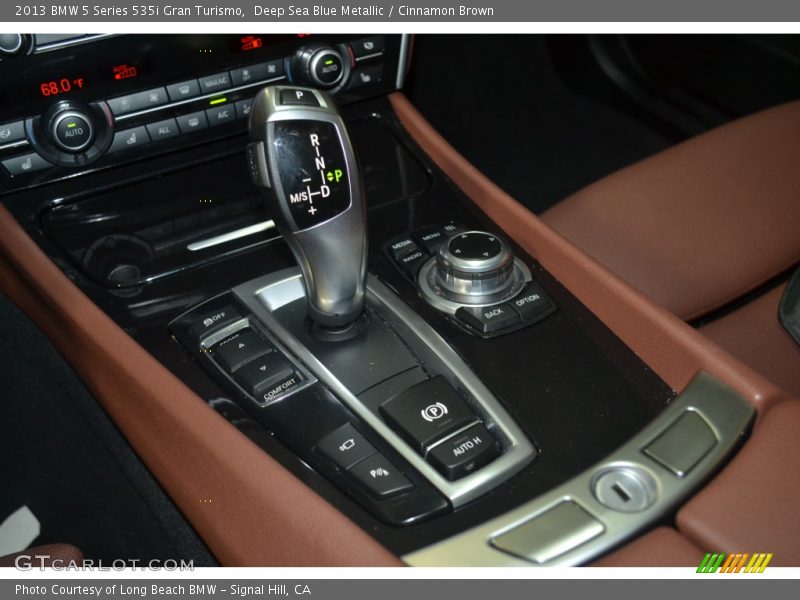 Deep Sea Blue Metallic / Cinnamon Brown 2013 BMW 5 Series 535i Gran Turismo