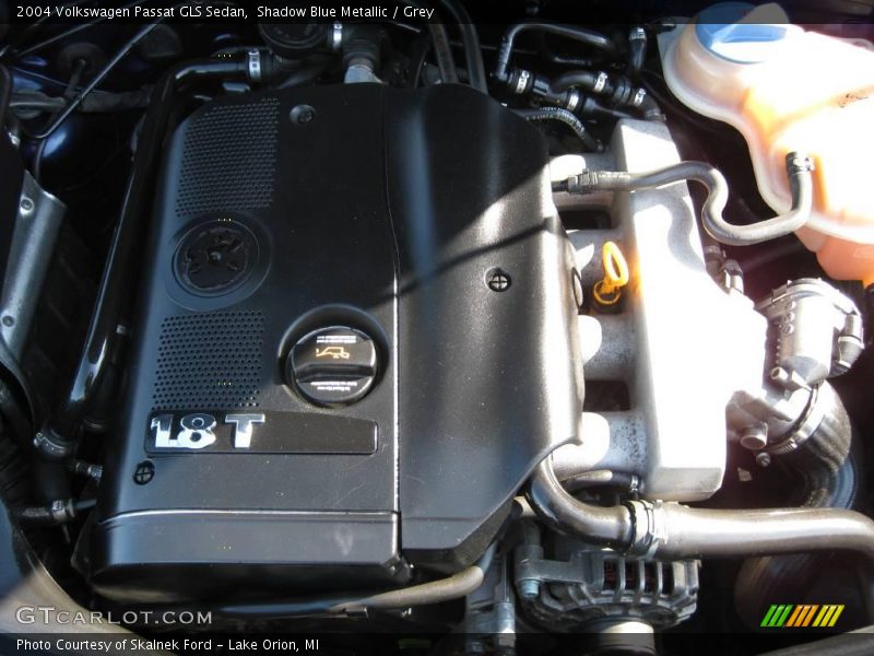 Shadow Blue Metallic / Grey 2004 Volkswagen Passat GLS Sedan