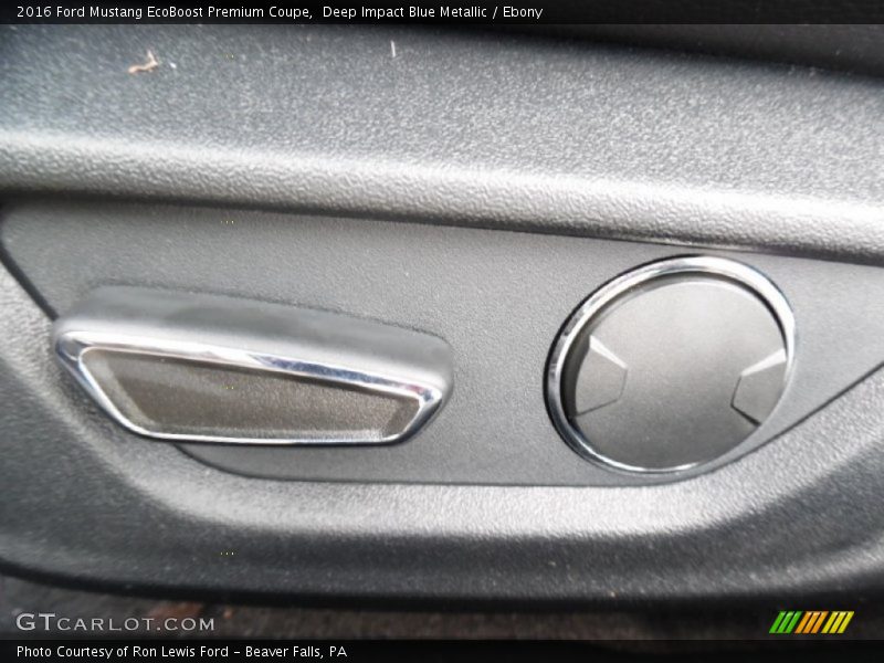 Controls of 2016 Mustang EcoBoost Premium Coupe