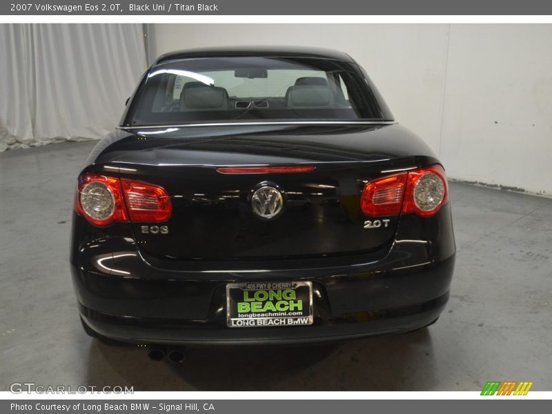 Black Uni / Titan Black 2007 Volkswagen Eos 2.0T