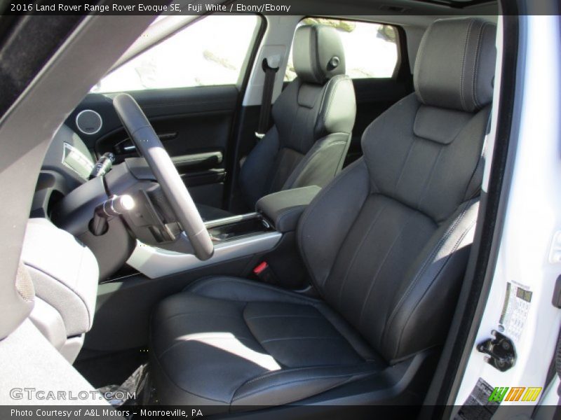 Fuji White / Ebony/Ebony 2016 Land Rover Range Rover Evoque SE