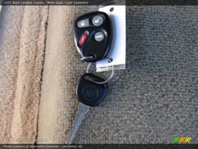 White Opal / Light Cashmere 2005 Buick LeSabre Custom