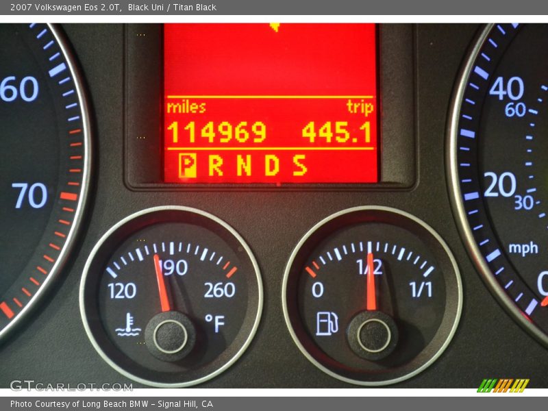 Black Uni / Titan Black 2007 Volkswagen Eos 2.0T