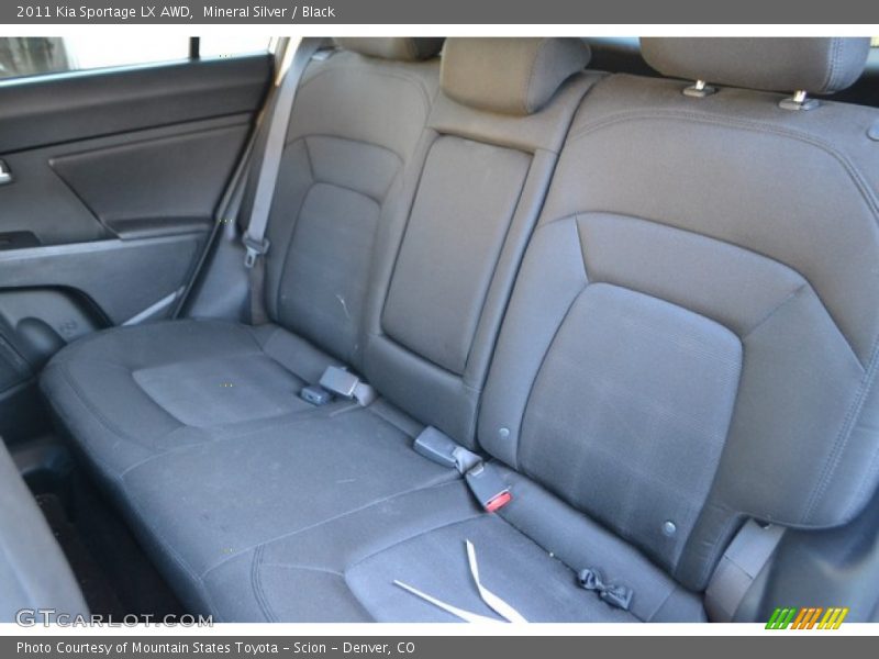 Mineral Silver / Black 2011 Kia Sportage LX AWD