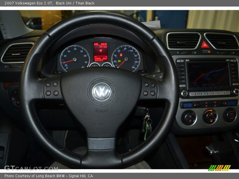 Black Uni / Titan Black 2007 Volkswagen Eos 2.0T