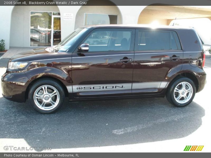 Blackberry Crush Metallic / Dark Gray 2008 Scion xB