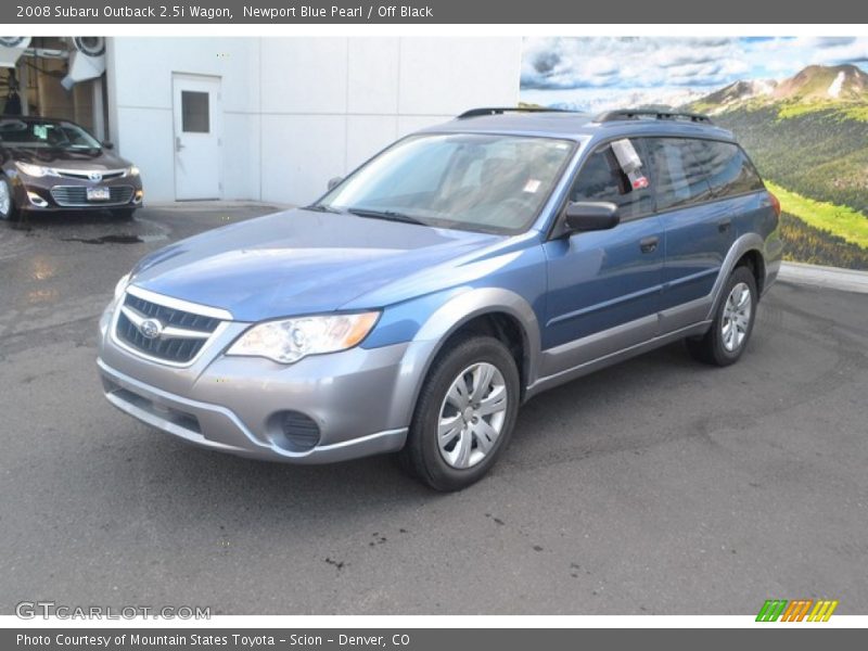 Front 3/4 View of 2008 Outback 2.5i Wagon