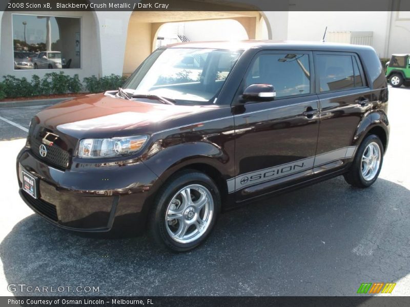 Blackberry Crush Metallic / Dark Gray 2008 Scion xB