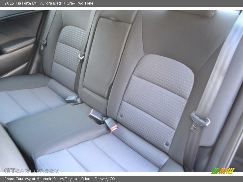 Aurora Black / Gray Two Tone 2015 Kia Forte LX