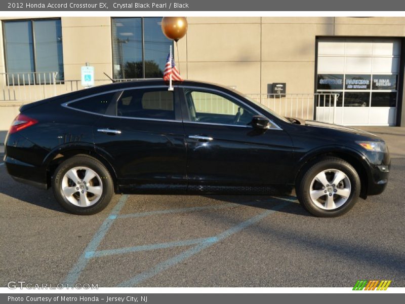 Crystal Black Pearl / Black 2012 Honda Accord Crosstour EX