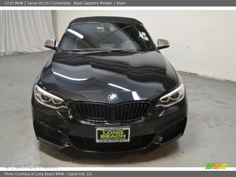 Black Sapphire Metallic / Black 2015 BMW 2 Series M235i Convertible