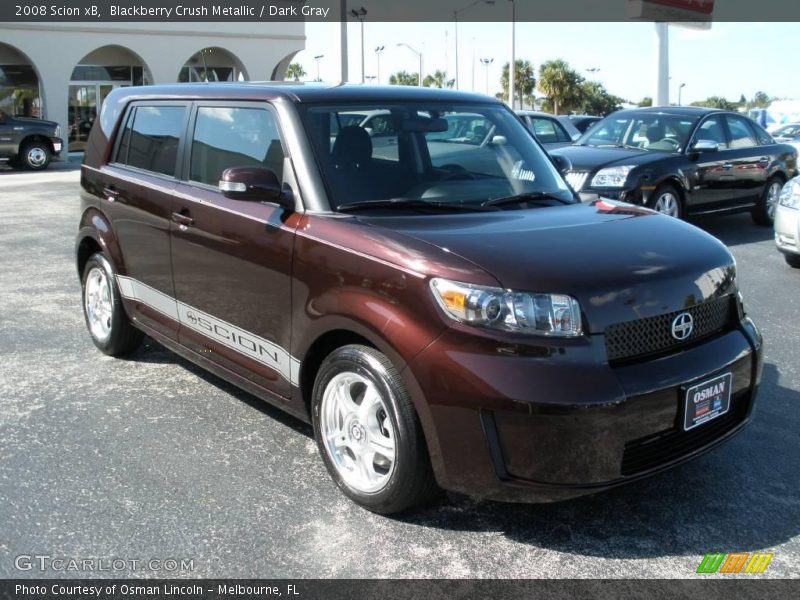 Blackberry Crush Metallic / Dark Gray 2008 Scion xB