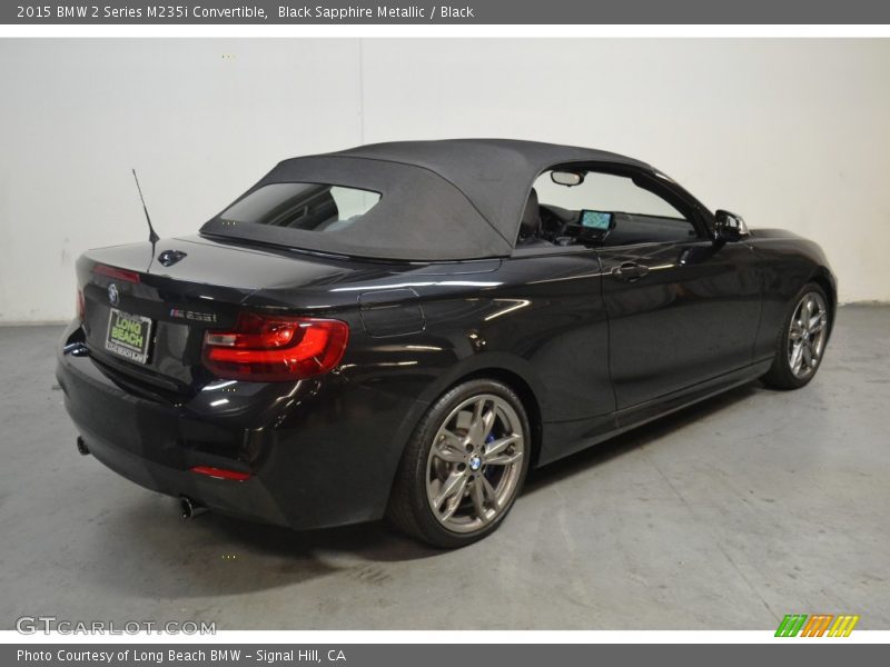 Black Sapphire Metallic / Black 2015 BMW 2 Series M235i Convertible