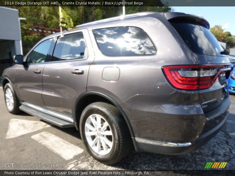 Granite Crystal Metallic / Black/Light Frost Beige 2014 Dodge Durango SXT AWD