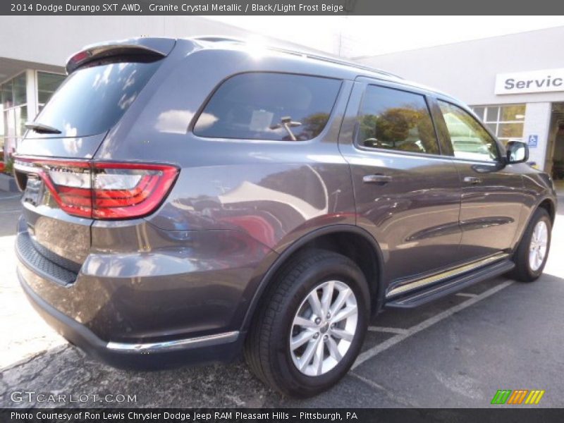 Granite Crystal Metallic / Black/Light Frost Beige 2014 Dodge Durango SXT AWD