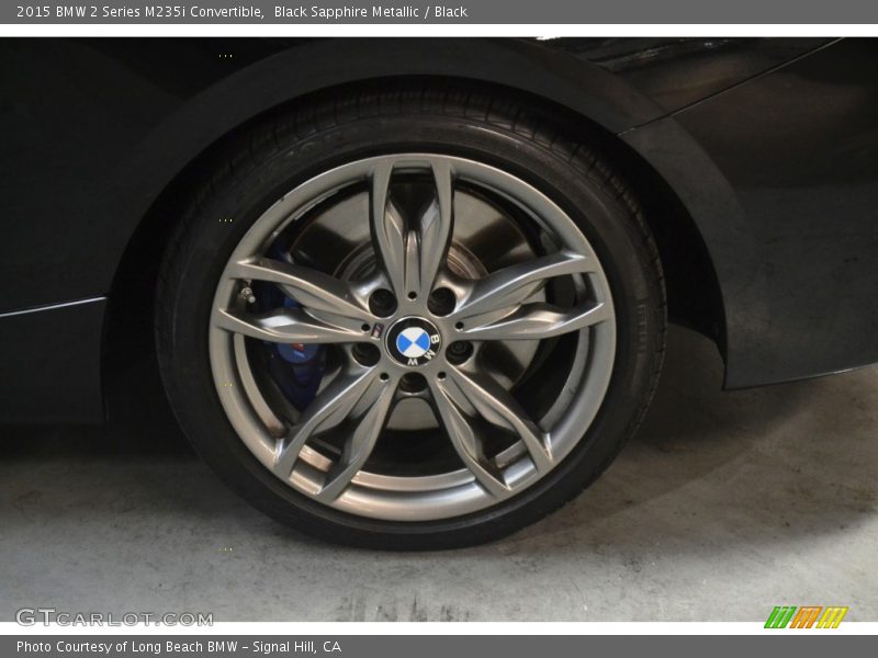 Black Sapphire Metallic / Black 2015 BMW 2 Series M235i Convertible