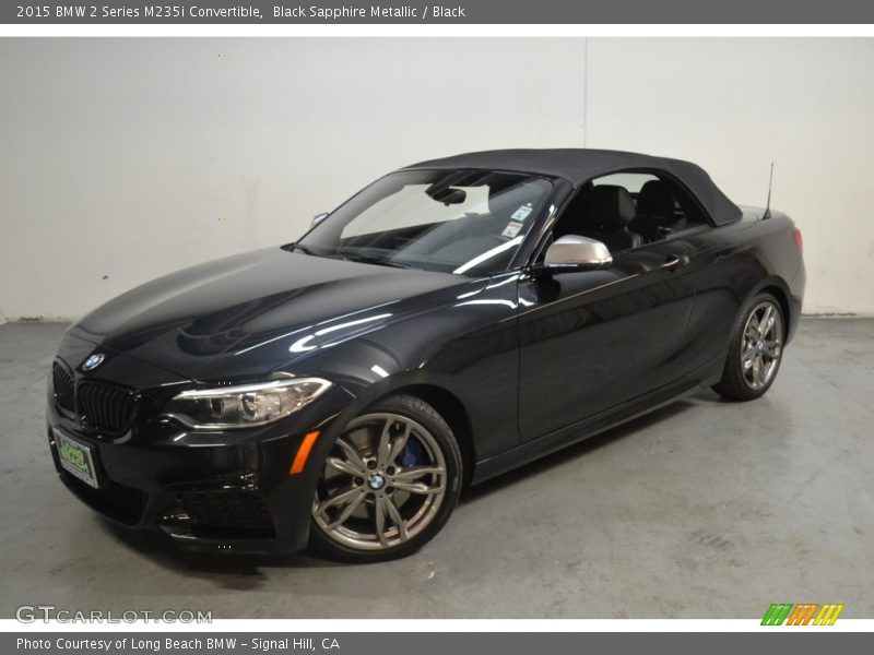 Black Sapphire Metallic / Black 2015 BMW 2 Series M235i Convertible