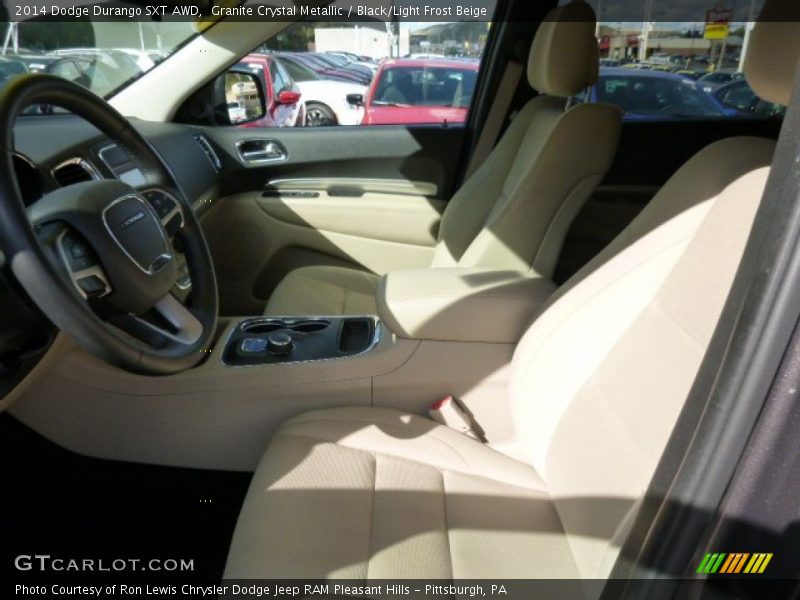Granite Crystal Metallic / Black/Light Frost Beige 2014 Dodge Durango SXT AWD