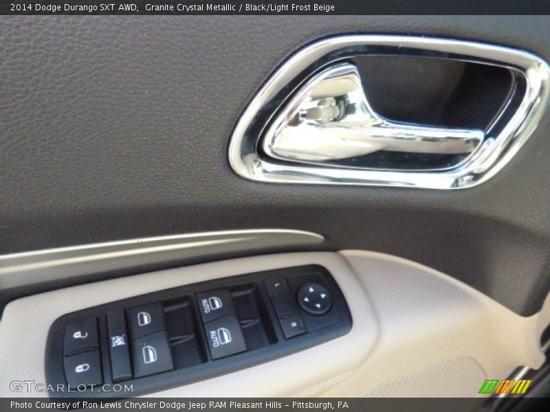 Granite Crystal Metallic / Black/Light Frost Beige 2014 Dodge Durango SXT AWD