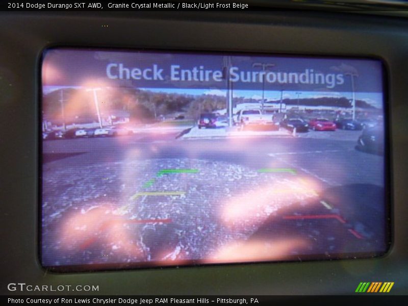 Granite Crystal Metallic / Black/Light Frost Beige 2014 Dodge Durango SXT AWD