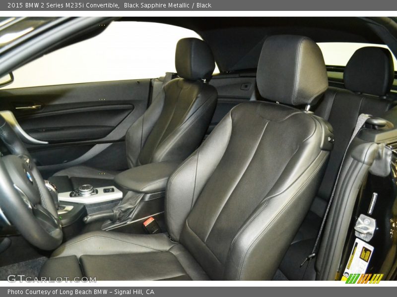 Black Sapphire Metallic / Black 2015 BMW 2 Series M235i Convertible